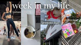 WEEK IN MY LIFE: feeling productive & getting back into routine, costco haul, + errands!!