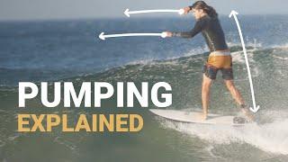 How to Generate Speed | The Pumping Technique - Learn How Advanced Surfers Accelerate.