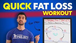 Quick Circuit Workout For Men - Burn Fat and Boost Metabolism