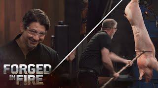 Forged in Fire: DOUBLE-EDGED Jumonji Yari SLAYS the Final Round (Season 5)