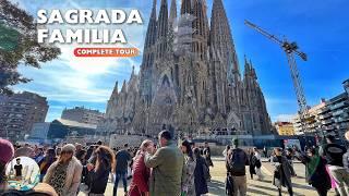 Sagrada Família: Gaudí's Unfinished Masterpiece [4K] Full Walking Tour with Subtitles