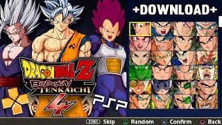 Dragon Ball Super: Tenkaichi 4 ( Heroes )  Dbz Ttt Mod - NEW ISO ( psp / ppsspp )