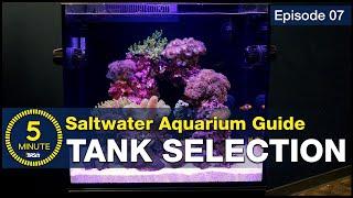 See why we chose a 40 gallon breeder and 45 gallon Red Sea E-170 AIO saltwater aquarium setup