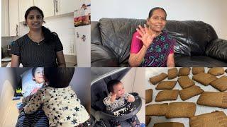 எங்க அத்தை கனடாவ பத்தி என்ன சொல்றாங்கனு பாருங்க|Friday evening routine|Sathu maavu biscuits for kids