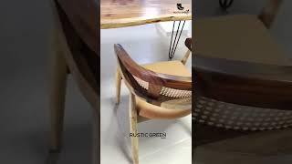 Cane Rattan Dining Chair #diningchair #canechair #canefurniture #restaurantfurniture #cafechair