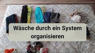 Wäsche mit System aufräumen: spart 10 Minuten Zeit