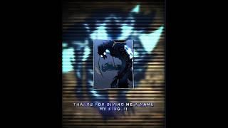 「 Jinwoo's Strongest Shadow 」- Solo Leveling Beru Cutie Edit #anime #sololeveling #beru
