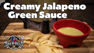 Make Restaurant Style Creamy Jalapeno Green Sauce in Minutes!