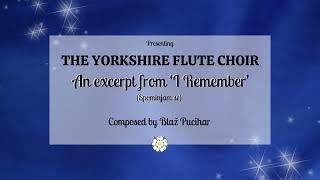 I Remember / ‘Spominjam se’ (Blaž Pucihar) - Flute Quartet