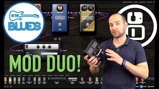 The Mod Duo Pedal from Mod Devices