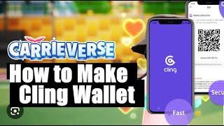 Carrieverse | How to Withdraw Tutorial Part 1 | How to make Cling Wallet