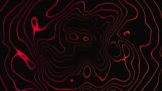 Psychedelic Red Waves | HD Relaxing Screensaver