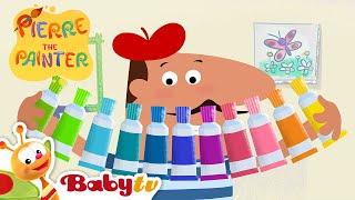 Художник Пьер | Детские стишки и песни | BabyTV Pусский #BabyTVPусский