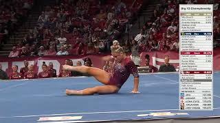 Ragan Smith 9.9 Floor Big 12 Championships 3-23-24