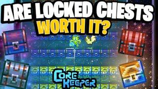 HUGE Locked Chests Unboxing! [Super Rare Loot] | Core Keeper 1.0