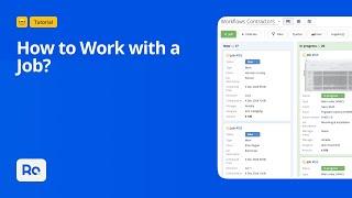 How to Work with a Job?