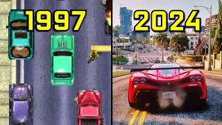 Evolution of Grand Theft Auto 1997-2024