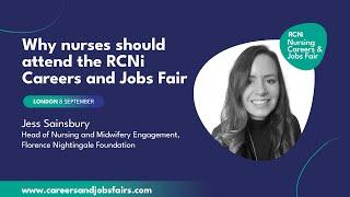 Why nurses should attend the RCNi Nursing Careers & Jobs Fair