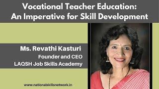 Vocational Teacher Education: An Imperative for Skill Development