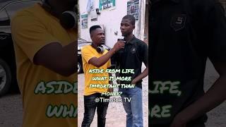 Is peace of mind better than money? #timotoktv