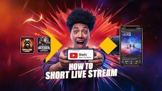 How To Live Stream On YouTube Shorts Feed  | YouTube Shorts Feed Par Live Stream Kaise Kare? 