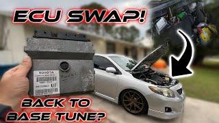 Swapping out ECU's In My Turbo Corolla (Tuning Issues)