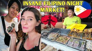 We Tried the WEIRDEST FILIPINO STREET FOOD at MassKara Night Market, Philippines!