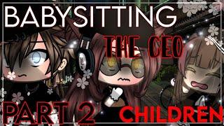 Babysitting the ceo Children Part 2 ||Glmm|| Gacha life mini movie