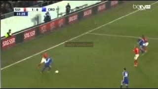 Josip Drmic GOAL ~ Switzerland 1-0 Croatia