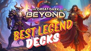 Best Legend Decks - Great Dark Beyond Expansion - Day Two - Climb to Legend -  Hearthstone Standard