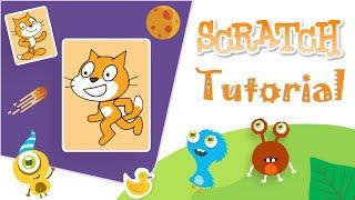 Scratch Tutorial - Learn the Basics of Scratch Program - Getting Started in Scratch