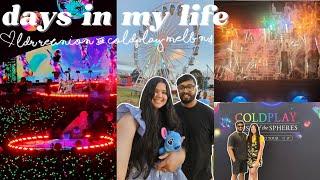 Coldplay Melbourne Concert, Reuniting With My LDR Partner + The Whittlesea Show | VLOG