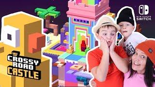 Hardest Rainbow Rift Castle | CROSSY ROAD CASTLE Gameplay with Ima and Jessy