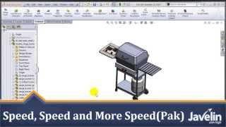 New in SolidWorks 2013 - Enhanced SpeedPak for Large Assemblies