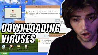 DOWNLOADING VIRUSES LIVE ON STREAM!