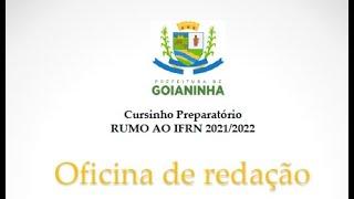 Como fazer uma redação? | 001 | RUMO AO IFRN