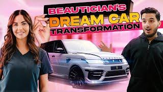 Beautician’s Dream Car Makeover! Real-Time Reaction to the Color Transformation!