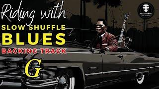 Ride LIKE a Pro with This Slow Shuffle Blues Backing Track - Jam in G