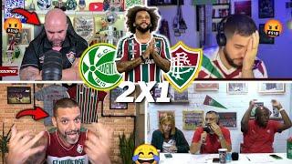 REAÇÕES TRICOLORES REVOLTADOS E CHORO AO VIVO- JUVENTUDE 2X1 FLUMINENSE- BRASILEIRÃO -VAMOS RIR KKKK