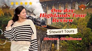 One Day Scotland Highland Tour Detailed Review | Glencoe, Glenfinnan Viaduct, Coos, Whiskey Icecream