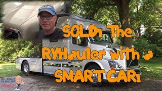SOLD! - Tour the RVHauler CHIEF Comes with a Smart Car!