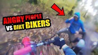 Stupid, Angry People Vs Dirt Bikers 2022 - Hit Angry Man In The Face