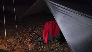 Severe Storm! Test of Kalinco 10'x15' tarp from Amazon. Part 1