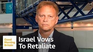 Former Defence Secretary Grant Shapps on Iranian Missile Strikes