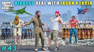 Michael's Biggest Deal With Jason & Lucia | Gta V Gameplay