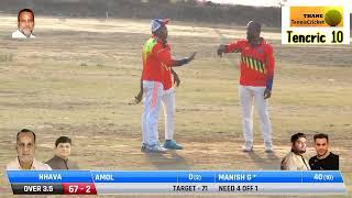 6 ball 29 runs chased by manish gharat against Gorsai b | Gorsai b vs nhava | #tenniscricket#bhfyp