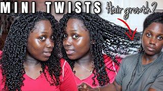 THE ULTIMATE HAIR GROWTH HAIRSTYLE?! Mini Twists on Natural Hair