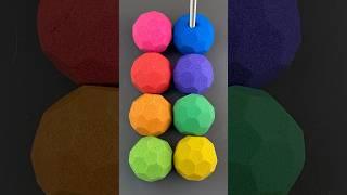 Amazing Soccer Balls Kinetic sand ASMR Very Satisfying And Relaxing ASMR Sensory Experience