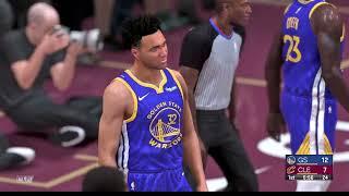 Warriors vs Cavaliers  NBA Summer League 2K24 I NBA 2K24 July 18,2024 Simulation