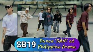 SB19 "DAM" DANCE VIDEO AT PHILIPPINE ARENA AHEAD OF WORLD TOUR KICKOFF